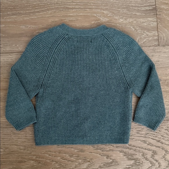 Mango Baby Green Knit Cardigan 6-9 months - Picture 5 of 6